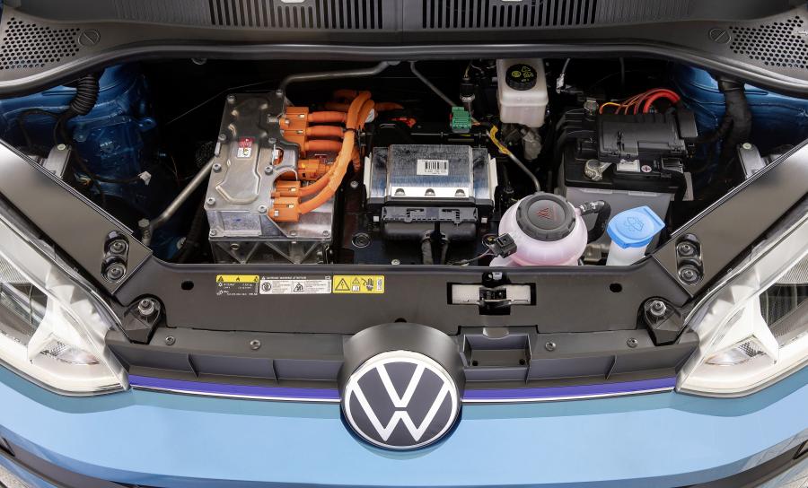 Моторный отсек Volkswagen e-up! (Teal Blue) 2019 года  (WW) (фото 22 из 23)
